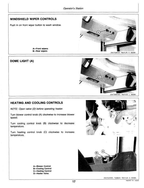 JOHN DEERE 544D LOADER OPERATOR MANUAL OMT81876