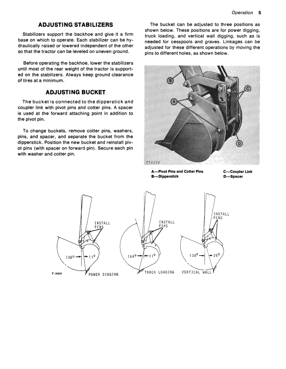 JOHN DEERE 9250 BACKHOE OPERATOR MANUAL OMT39490