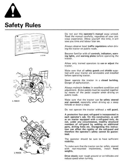 JOHN DEERE 3040, 3140 TRACTOR OPERATOR MANUAL OML37134