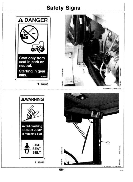 JOHN DEERE 410D AND 510D BACKHOE LOADER OPERATOR MANUAL OMT149165