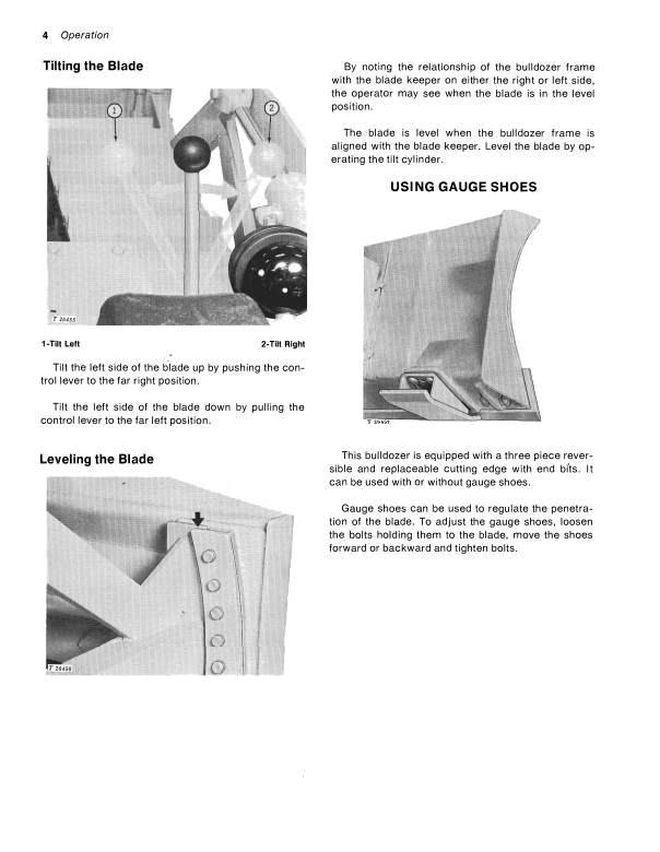 JOHN DEERE 6415 BULLDOZER FOR JD450-B CRAWLER OPERATOR MANUAL OMT40195