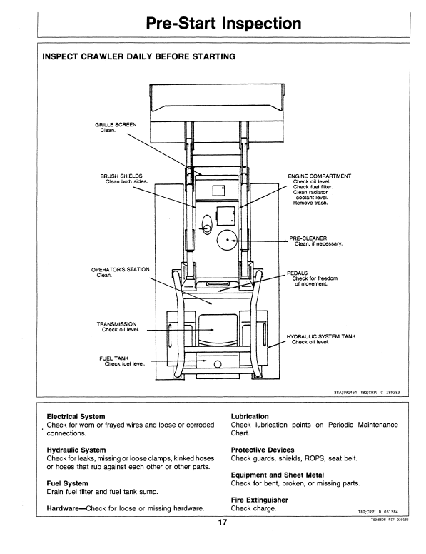 JOHN DEERE 550B CRAWLER TRACTOR 55B CRAWLER LOADER OPERATOR MANUAL OMT81348