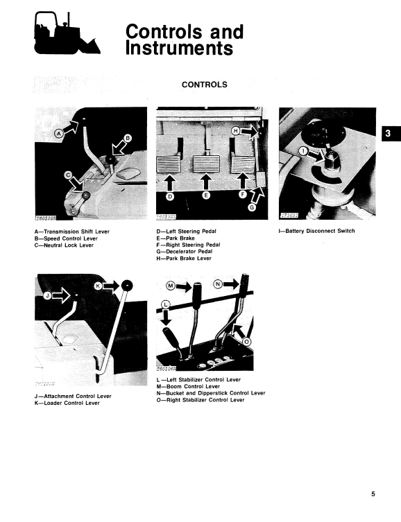 JOHN DEERE JD555 CRAWLER LOADER OPERATOR MANUAL OMT70878