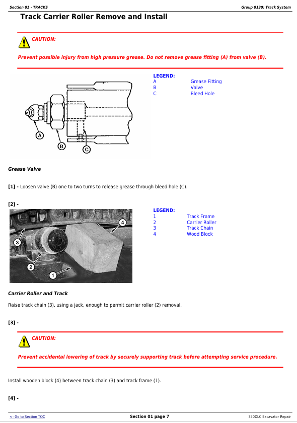 JOHN DEERE 350DLC EXCAVATOR REPAIR TECHNICAL MANUAL TM2360
