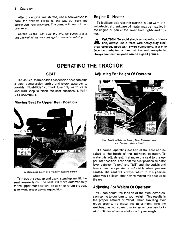 JOHN DEERE 500 SERIES A LOADER BACKHOE OPERATOR MANUAL OMT33884
