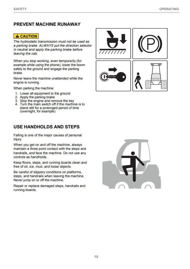 JOHN DEERE 1470G TIER 3 AND TIER 2 CTL HARVESTER OPERATOR INSTRUCTION MANUAL F691068