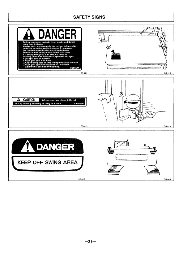 HITACHI EX200-3, EX200LC-3, EX200H-3, EX200LCH-3, EX220-3, EX220LC-3 EXCAVATOR OPERATOR MANUAL EM14C14