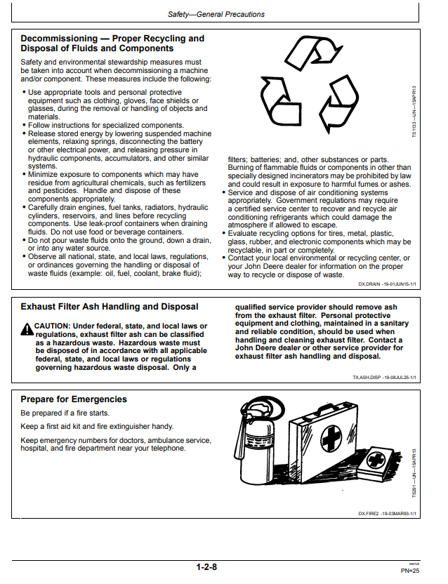 JOHN DEERE 60G EXCAVATOR OPERATOR MANUAL OMT333117