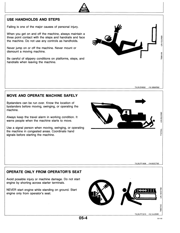 JOHN DEERE 190E EXCAVATOR OPERATOR MANUAL OMT145812