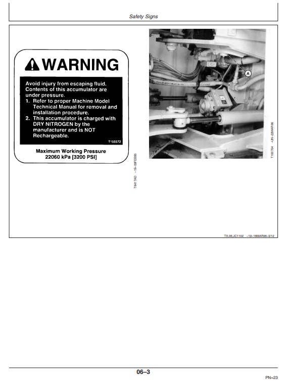 JOHN DEERE 544G, 544G LL, AND 544G TC, 624G, 644G LOADER OPERATOR MANUAL OMT159816