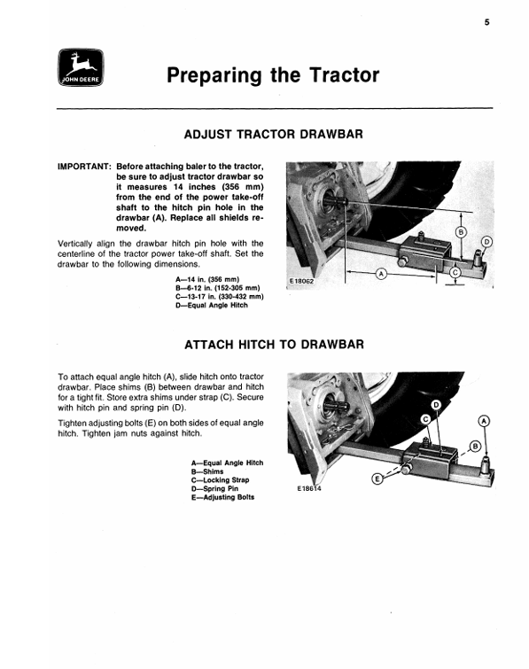 JOHN DEERE 467 BALER OPERATOR MANUAL OME66569