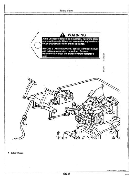 JOHN DEERE 244E LOADER OPERATOR MANUAL OMAT108846