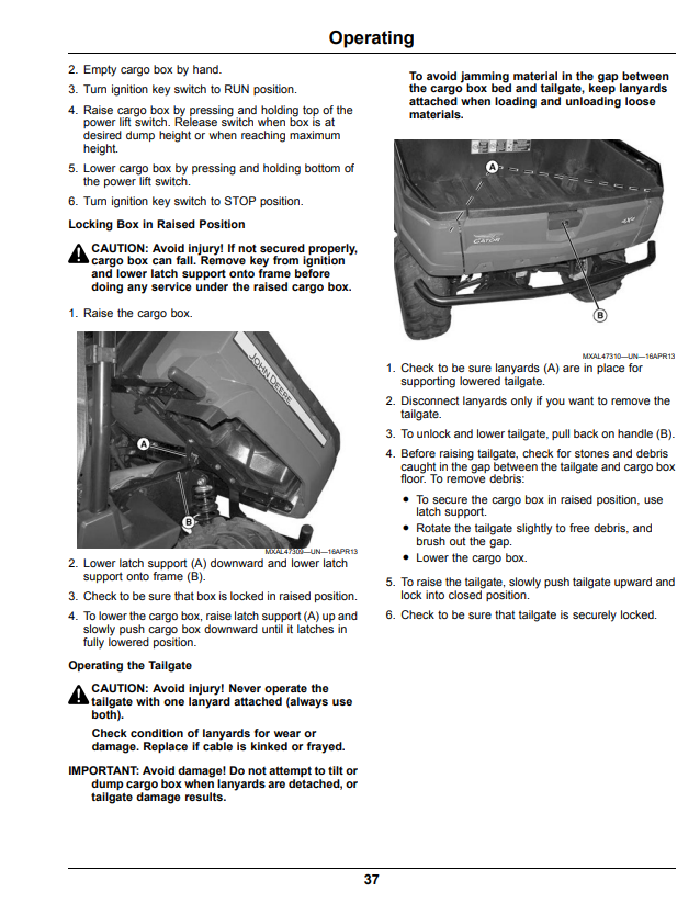 JOHN DEERE XUV560E GATOR™ UTILITY VEHICLE OPERATOR MANUAL OMUC21078