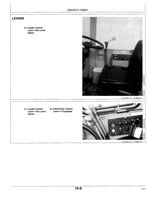JOHN DEERE 444E LOADER OPERATOR MANUAL OMAT123458