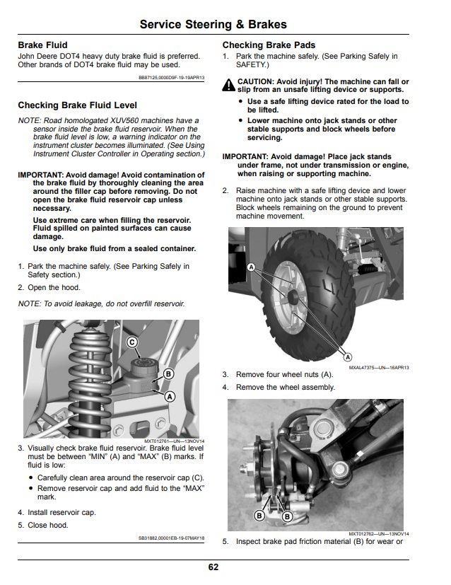 JOHN DEERE XUV560E GATOR™ UTILITY VEHICLES OPERATOR MANUAL OMUC22042
