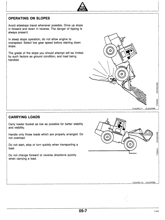 JOHN DEERE 744E LOADER OPERATOR MANUAL OMAT145920