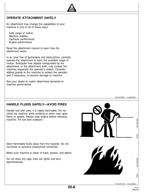 JOHN DEERE 992 LC EXCAVATOR OPERATOR MANUAL OMT161069