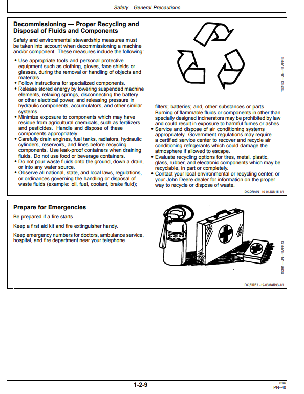 JOHN DEERE 310SL BACKHOE LOADER OPERATOR MANUAL OMT357554X19