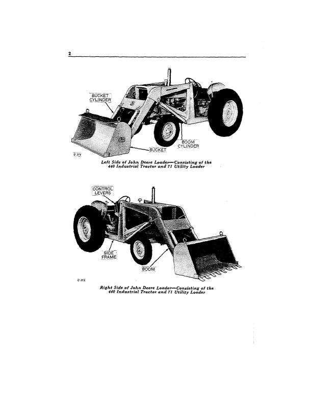 JOHN DEERE 71 UTILITY LOADER OPERATOR MANUAL OMU11634