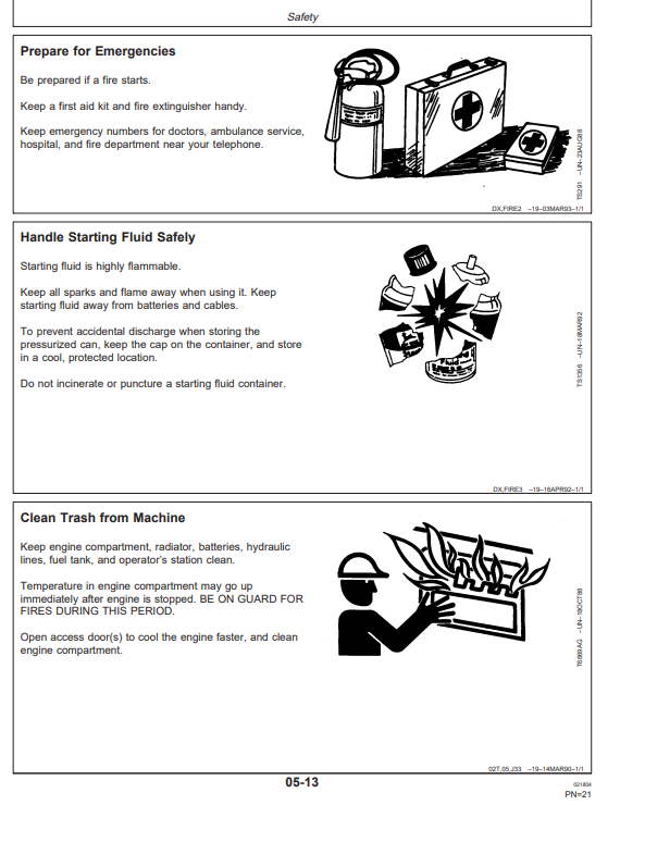 JOHN DEERE 230LC EXCAVATOR OPERATOR MANUAL OMT184910