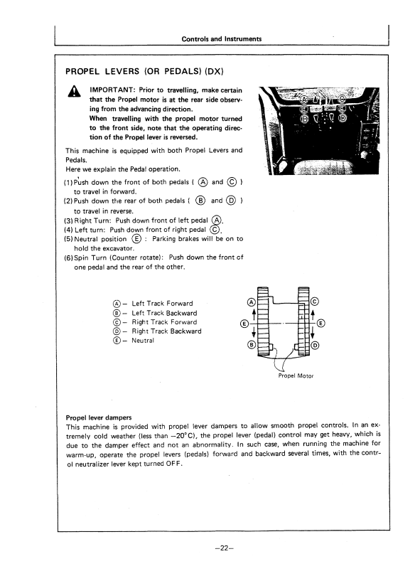 HITACHI EX220LC HYDRAULIC EXCAVATOR OPERATOR MANUAL EM15314