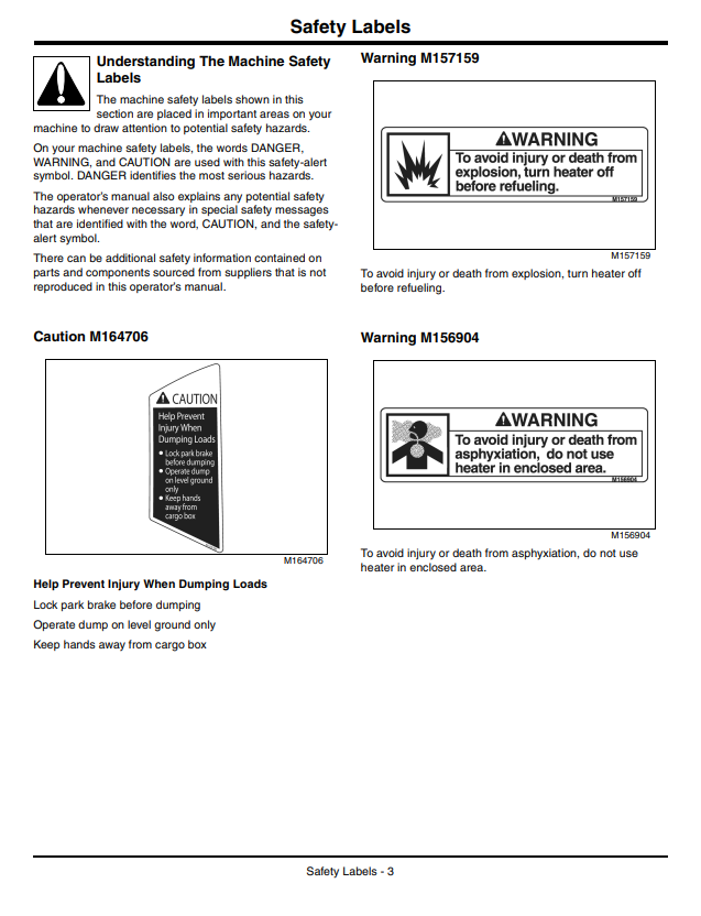 JOHN DEERE GATOR™ UTILITY VEHICLE XUV550 S4 OPERATOR MANUAL OMM164562