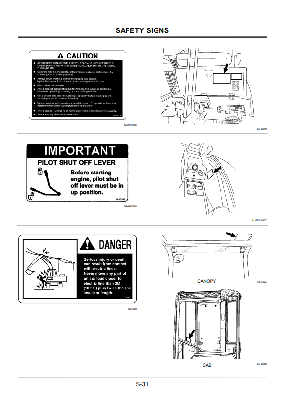 HITACHI ZAXIS 30U-2, 35U-2, 40U-2, 50U-2 HYDRAULIC EXCAVATOR OPERATOR MANUAL EM1M711
