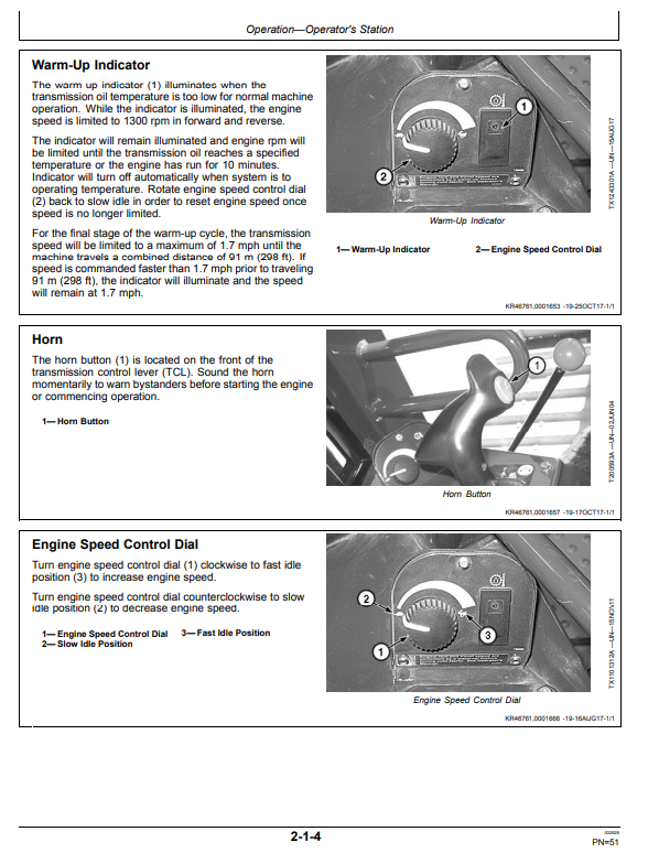 JOHN DEERE 850J-II CRAWLER DOZER OPERATOR MANUAL OMT392842X19