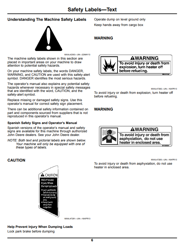 JOHN DEERE GATOR™ UTILITY VEHICLE XUV550 S4 OPERATOR MANUAL OMM171288