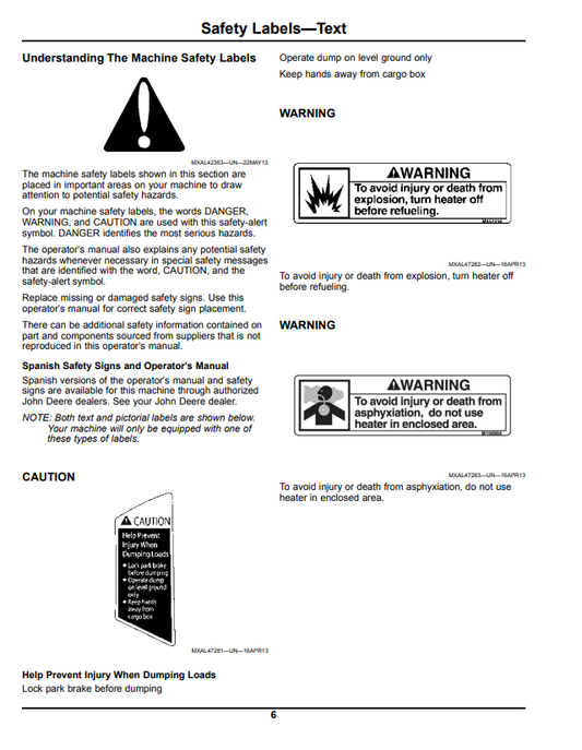 JOHN DEERE GATOR™ UTILITY VEHICLE XUV550 S4 OPERATOR MANUAL OMM171288