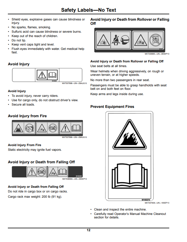 JOHN DEERE GATOR™ UTILITY VEHICLE XUV550 S4 OPERATOR MANUAL OMM171288