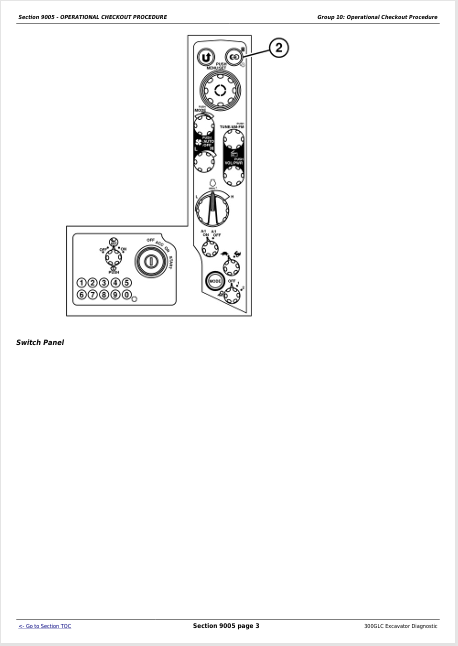 JOHN DEERE 300GLC EXCAVATOR DIAGNOSTIC OPERATION AND TEST MANUAL TM13263X19