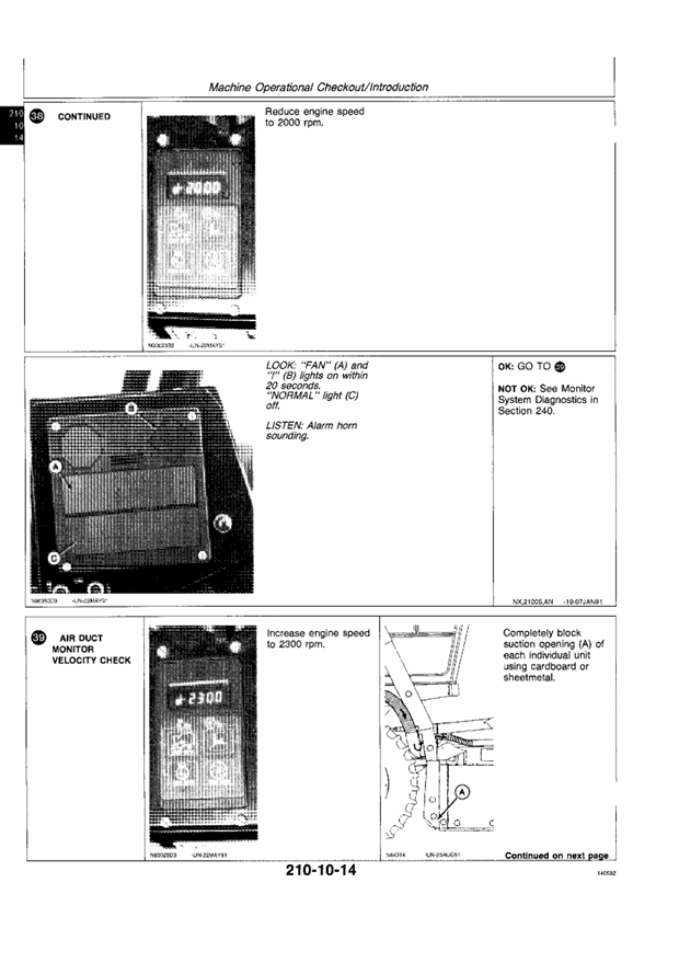 JOHN DEERE 9960 COTTON PICKER OPERATION AND TEST TECHNICAL MANUAL TM1521