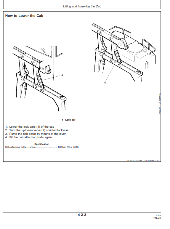 JOHN DEERE 1710D FORWARDER OPERATOR MANUAL OMF067040