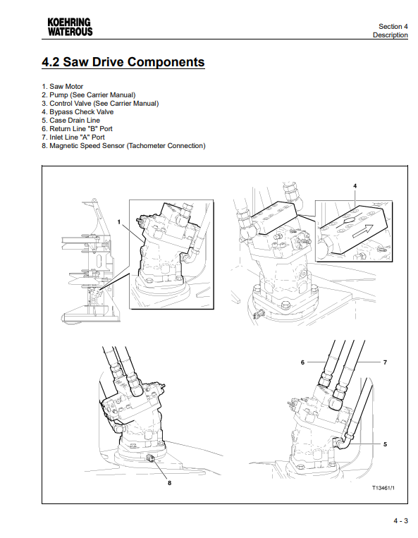 JOHN DEERE 24 STT DISC SAW FELLING HEAD OPERATOR MANUAL OMF281260