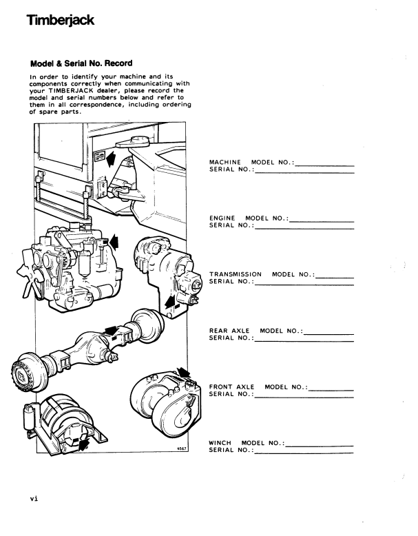 JOHN DEERE TIMBERJACK 450A SKIDDER (GM POWERED) OPERATOR MANUAL 8044711