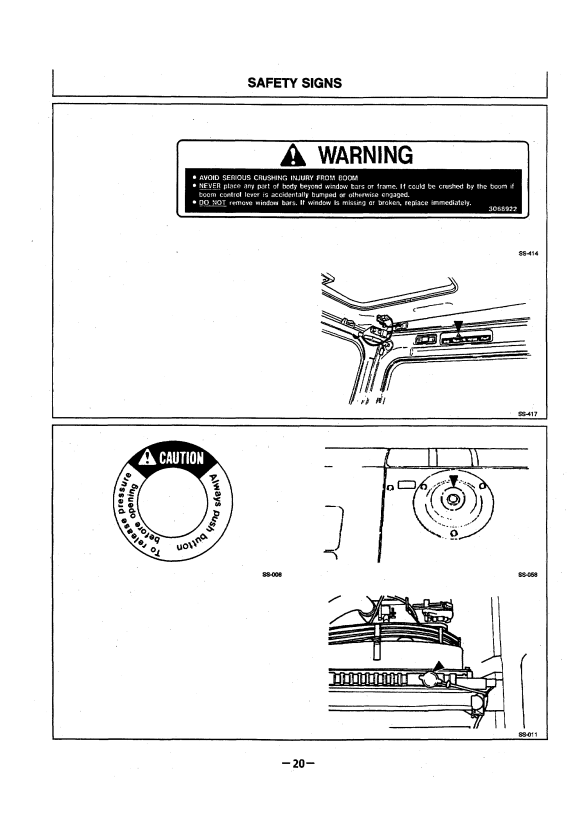 HITACHI EX220-3, EX220LC-3 EXCAVATOR OPERATOR MANUAL EM15DNA11