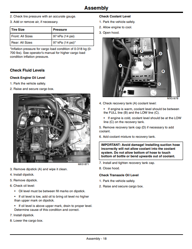 JOHN DEERE GATOR™ UTILITY VEHICLE XUV 855D S4 OPERATOR MANUAL OMM168346