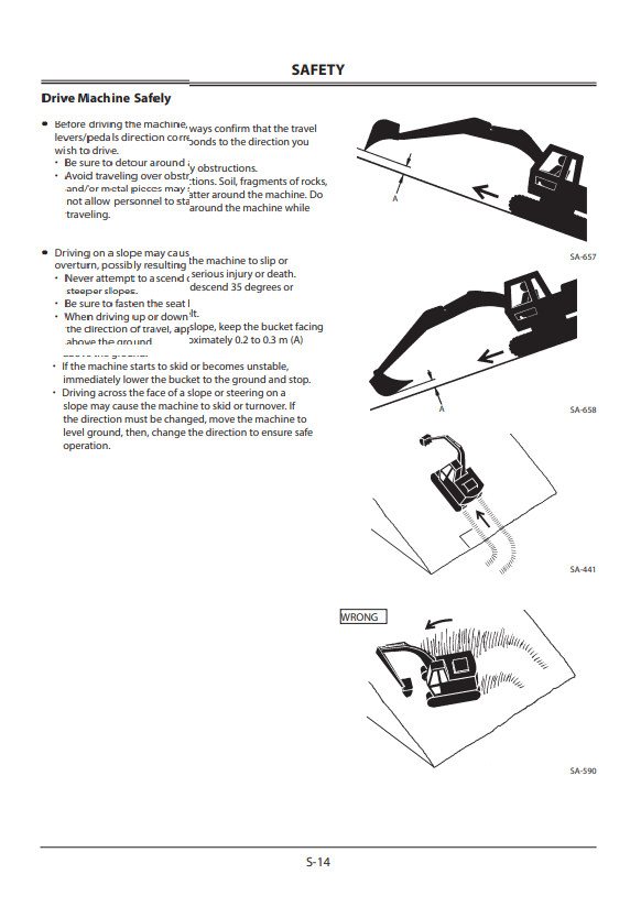 HITACHI ZAXIS 160LC-5G, 180LC-5G, 210-5G, 210LC-5G, 250LC-5G, 350LC-5G HYDRAULIC EXCAVATOR OPERATOR MANUAL ENMDCDBR32