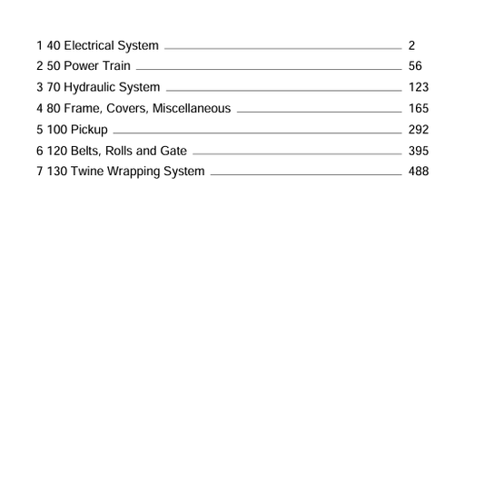 JOHN DEERE 450M - BALER ROUND PARTS CATALOGUE MANUAL PC13258