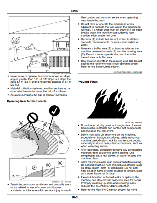 JOHN DEERE Z315E, Z325E, Z320M, Z330M, Z320R, Z330R, ZTRAK Z300 SERIES RESIDENTIAL ZERO TURN MOWER OPERATOR MANUAL OMUC48151
