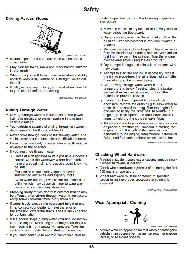 JOHN DEERE XUV855E, XUV855M GATOR™ UTILITY VEHICLE OPERATOR MANUAL OMUC15353
