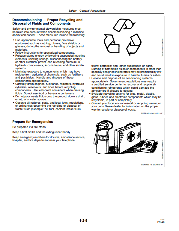 JOHN DEERE 850J-II CRAWLER DOZER OPERATOR MANUAL OMT389947X19