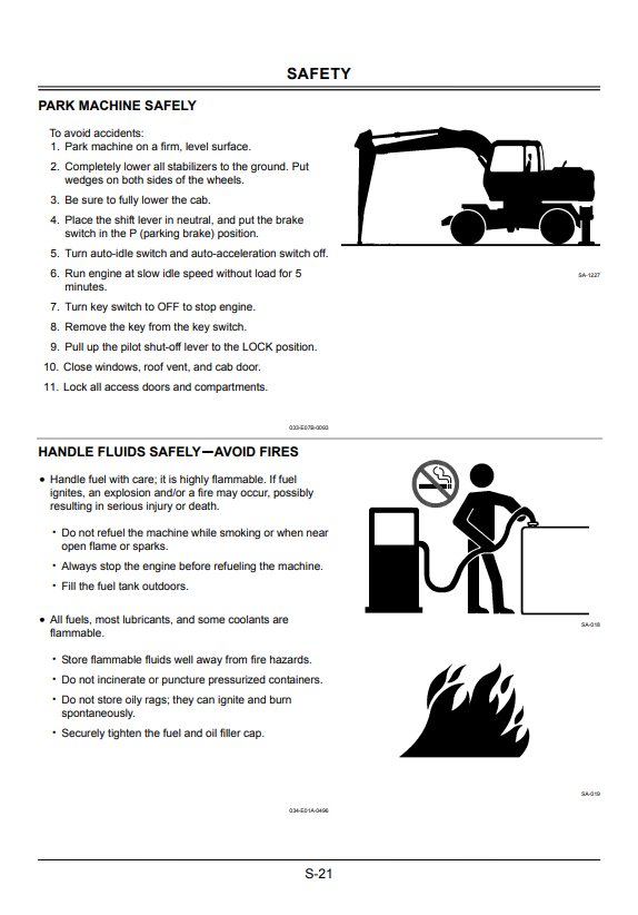 HITACHI ZAXIS 210W SCRAP HANDLING ATTACHMENT OPERATOR MANUAL EMCBBENOP21