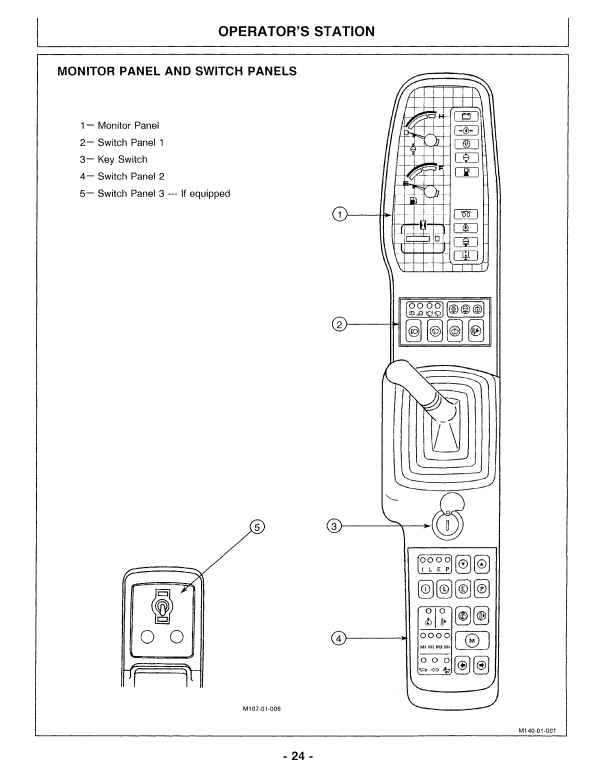 HITACHI EX300-3, EX300LC-3, EX300H-3, EX300LCH-3 EXCAVATOR OPERATOR MANUAL EM15LNA12