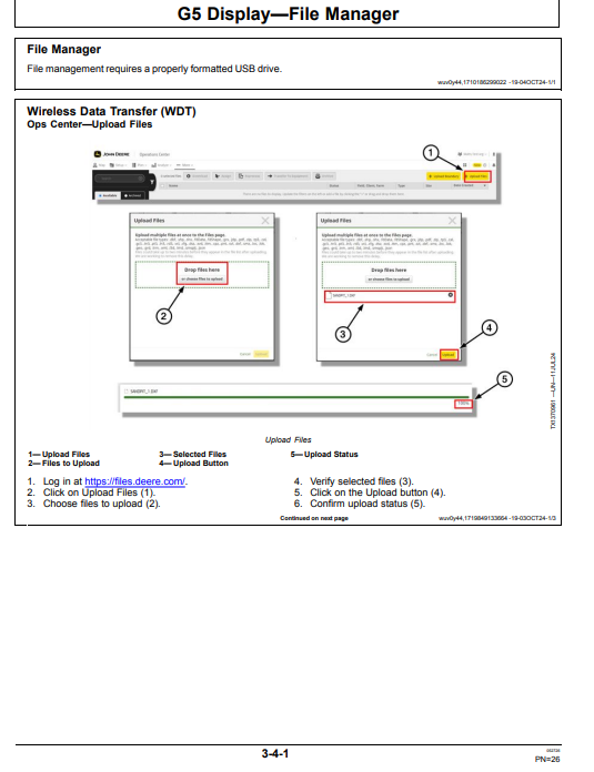 JOHN DEERE 450 P, 550 P, 650 P, 700 P, 750 P, 850 P, 850 X CRAWLER DOZER OPERATOR MANUAL OMT501183X019