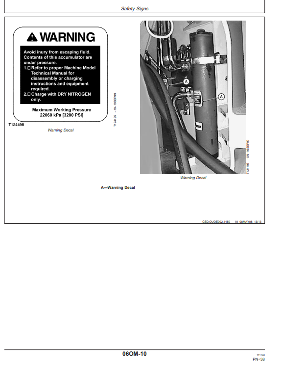 JOHN DEERE 744H AND 744H MH MATERIAL HANDLER LOADER OPERATOR MANUAL OMT178859
