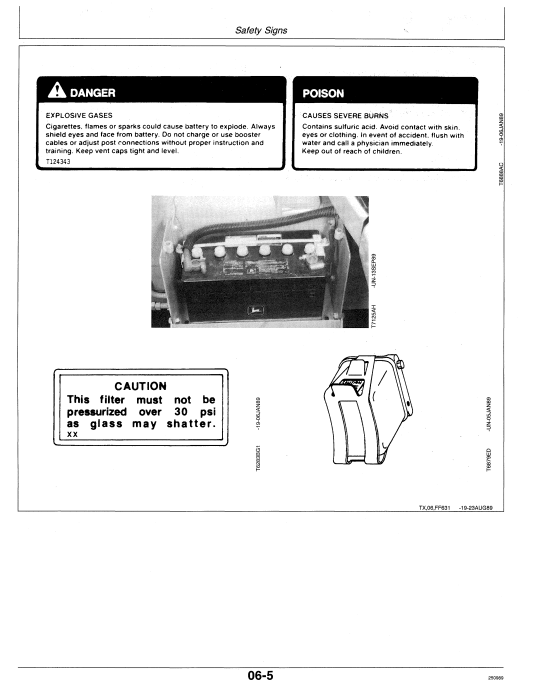 JOHN DEERE 210C/310C BACKHOE LOADER AND 210C LANDSCAPE LOADER OPERATOR MANUAL OMT132953