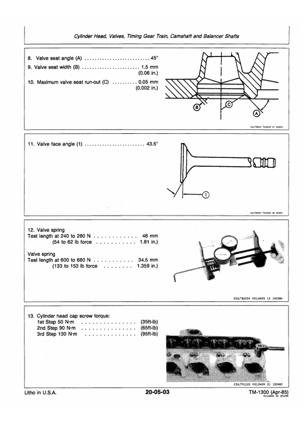 JOHN DEERE 2360 WINDROWER AND 160 DRAPER PLATFORM TECHNICAL MANUAL TM1300