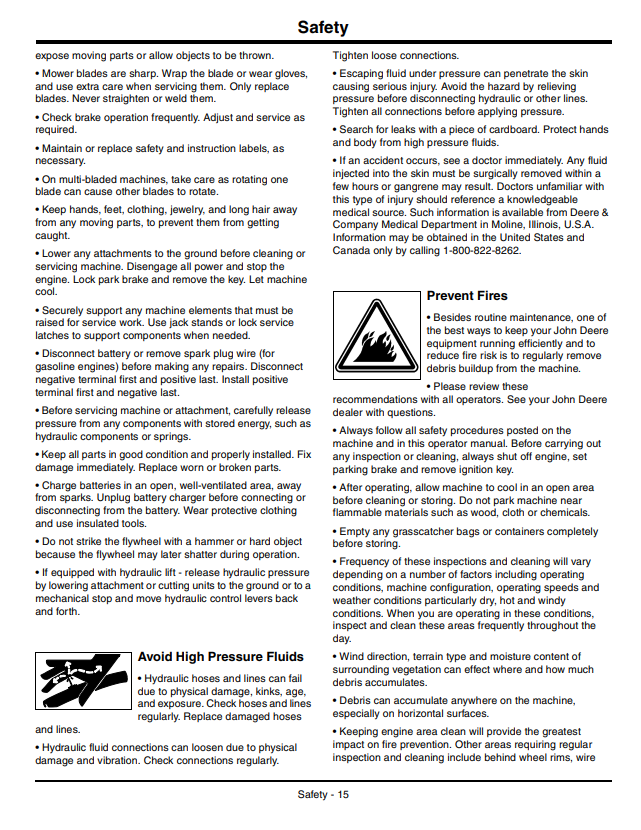 JOHN DEERE X750, X754, X758 TRACTOR OPERATOR MANUAL OMM166906